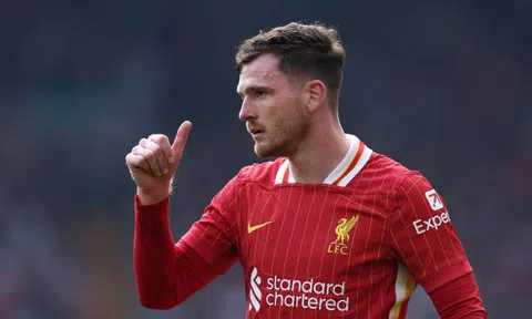 Cầu thủ Liverpool khiến Andrew Robertson "phát cuồng"