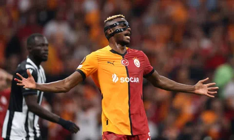 Đá 3 trận cho Galatasaray, không còn nhận ra Osimhen