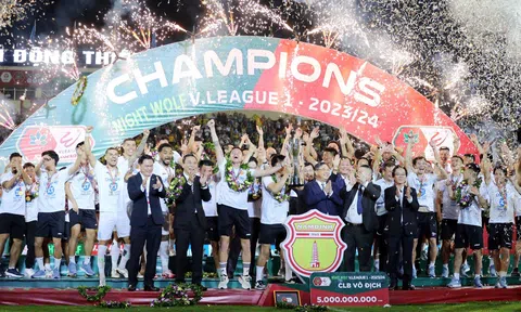 Nam Định vô địch V-League, VPF gửi lời cảm ơn