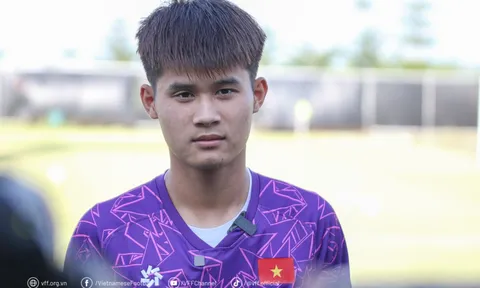 Cầu thủ U19 Việt Nam không hài lòng bản thân, nói thẳng mục tiêu ở trận gặp Lào