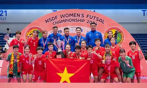 Nữ Futsal Việt Nam vô địch, PPHN giữ ngôi đầu giải U19