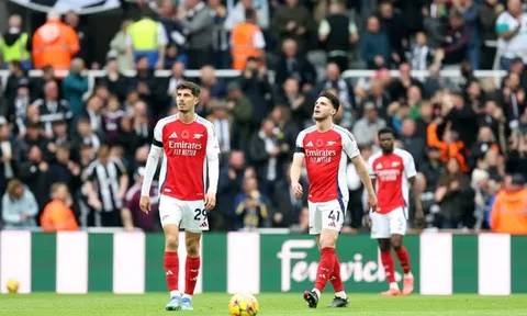 Arsenal lỡ bước tại St James’ Park: Thất bại đáng báo động