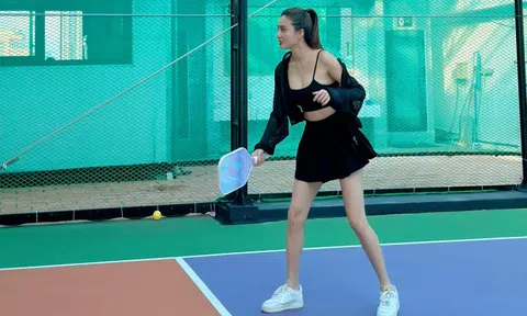 Bị chê trang phục pickleball, em gái Công Vinh ‘đáp trả’ 10 điểm không có nhưng