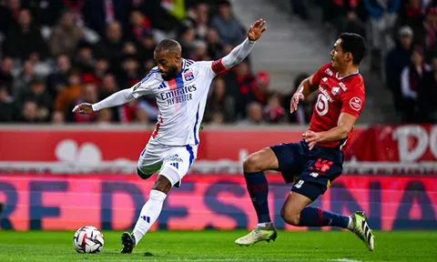 Lille 1-1 Lyon: Kịch tính cho đến phút cuối cùng