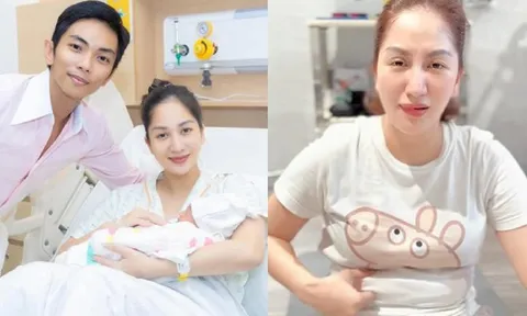 Khánh Thi bất ngờ để lộ vòng 2 lùm lùm sau sinh con, Phan Hiển nói một câu khiến ai cũng ngỡ ngàng