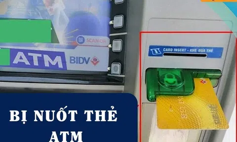 Rút tiền tại cây ATM không may bị nuốt thẻ: Ấn ngay nút này lấy lại nhanh chóng