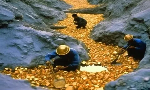 Phát hiện "dòng suối chứa 5 tấn vàng", nhưng đã bị “bỏ bê” vì 1 lý do gì?