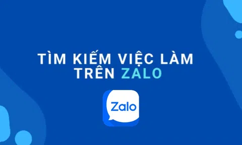 Mẹo tìm việc trên Zalo, chỉ cần vài thao tác là hiện ra vô số tin tuyển dụng