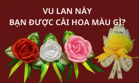 Rằm tháng 7 lễ Vu Lan, tại sao lại cài hoa hồng trên ngực áo? Những bông hồng vàng, trắng, đỏ khác gì nhau?