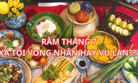 Tại sao rằm tháng 7 là ngày rằm quan trọng, nhiều gia đình cúng lễ linh đình?