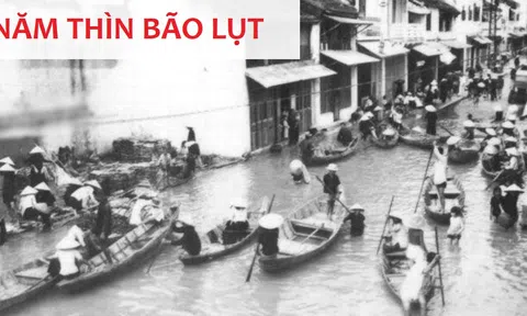 Năm Thìn bão lụt: Trước bão Yagi, có 2 trận bão lũ lịch sử từng xảy ra ở nước ta đúng năm Giáp Thìn