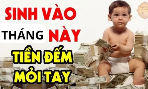 Trẻ sinh vào 4 tháng Âm lịch này mang theo phước lành, cha mẹ hưởng nhờ lộc