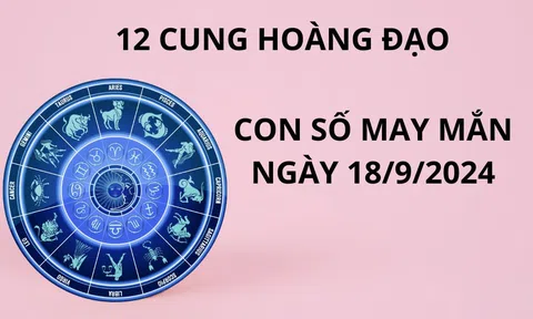 Tử vi ngày 18/9, con số may mắn con số đẹp rước tài hút lộc, giúp 12 cung hoàng đạo may mắn giàu có