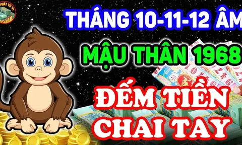 Chúc mừng 3 con giáp Tình - Tiền đỏ chót, tài lộc hanh thông trong 10 ngày tới