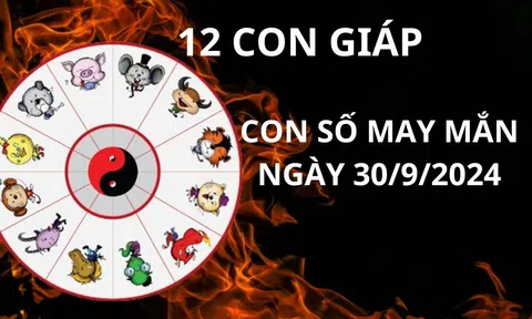 Từ vi ngày 30/9, con số may mắn mang lại tài lộc giàu có cho 12 con giáp