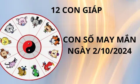 Tử vi ngày 2/10 chọn con số may mắn số đẹp cho 12 con giáp rước tài hút lộc giàu có