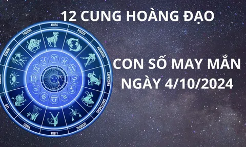 Tử vi ngày 4/10, con số may mắn số đẹp rước tài hút lộc giàu có cho 12 cung hoàng đạo