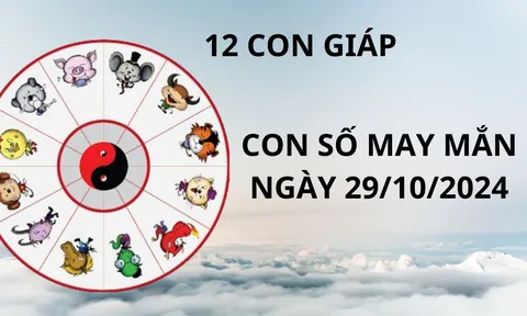 Tử vi ngày 29/10, con số may mắn giúp khai mở kho vàng tài lộc mang lại niềm vui cho 12 con giáp