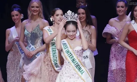 Thanh Thuỷ nói gì về chiếc váy gây tranh cãi trước khi đăng quang Miss International 2024?