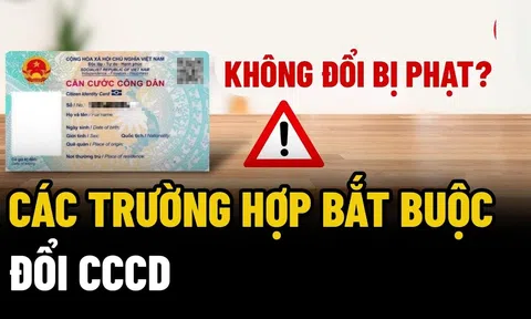 Người dân dùng Căn cước công dân hết hạn, không đổi sang Căn cước có bị phạt không?