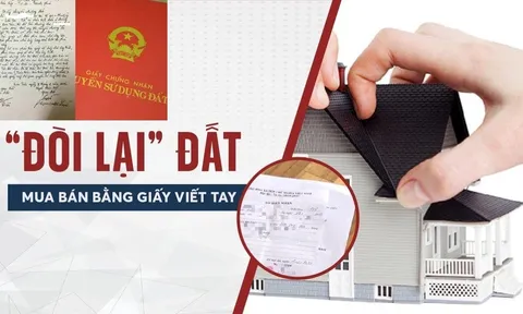 Kể từ nay, có 5 trường hợp mua bán đất bằng giấy viết tay có quyền "đòi lại": Không biết là thiệt