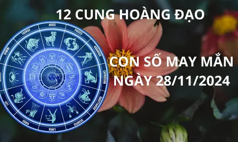 Tử vi ngày 28/11, con số may mắn mang lại cơn mưa vàng tài lộc cho 12 chòm sao