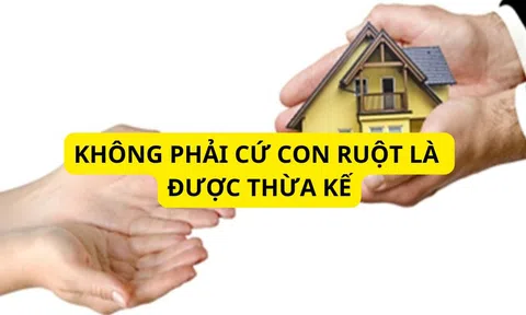 7 trường hợp con ruột cũng không được thừa kế tài sản của cha mẹ, ai cũng phải biết để tránh kẻo thiệt