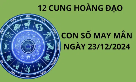 Tử vi ngày 23/12 con số may mắn cho 12 chòm sao nhận lộc nhà trời đổi đời giàu sang xua tan vận xui