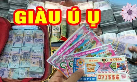 Gần Tết giàu to: 3 tuổi Trúng Số đổi đời, tiền đếm mỏi tay, đặc biệt tuổi số 2