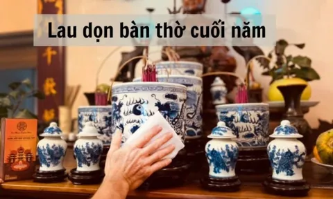 Cuối năm dọn nhà rút tỉa chân nhang làm việc này: Gia chủ tiền vào như nước