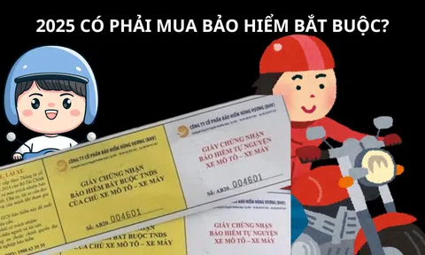 Từ 1/1/2025 có bắt buộc phải mua bảo hiểm xe máy không? CSGT có xử phạt lỗi này không?