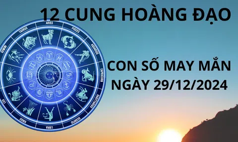 Tử vi ngày 29/12 con số may mắn cho 12 chòm sao chuyển vận đổi đời giàu lên trông thấy