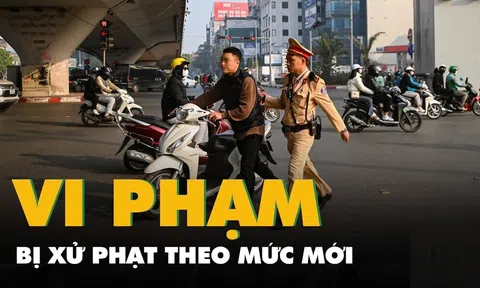 10 hành vi vi phạm giao thông đối với xe máy bị phạt tới 10 triệu đồng, số 5 nhiều người mắc