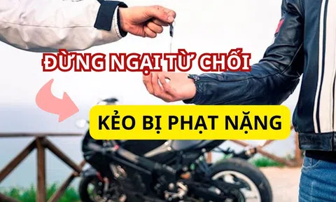 Từ 1/2025, cho người khác mượn xe máy cẩn thận bị phạt 10 triệu đồng, ai cũng phải chú ý điều này để tránh