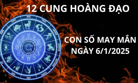 Tử vi ngày 6/1 con số may mắn cho 12 cung hoàng đạo nhận lọc tổ tiên giàu lên trông thấy