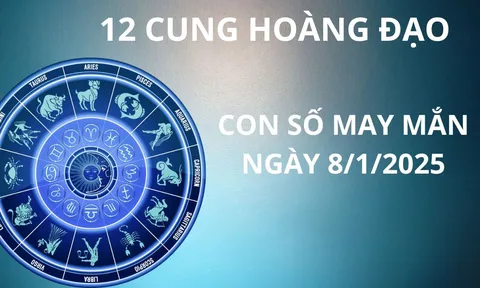 Tử vi ngày 8/1 con số may mắn giúp 12 cung hoàng đạo đổi đời cải vận giàu sang, tiền tiêu rủng rỉnh