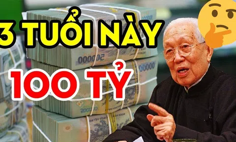 Đêm nay tới Rằm tháng Chạp: 3 tuổi trúng giải Độc Đắc của Thần Tài, tiền vô như nước