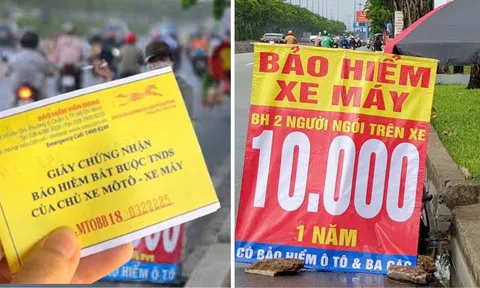 Bảo hiểm xe máy 10 nghìn và bảo hiểm xe máy 60 nghìn có khác gì nhau, mua loại nào không bị CSGT phạt?