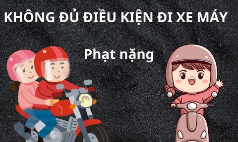 Từ nay người dân không đáp ứng các điều kiện này mà đi xe máy ra đường bị CSGT phạt tới hơn 10 triệu