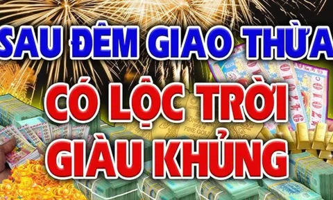 Sau đêm Giao Thừa: 3 tuổi Nổ Lộc Lớn, Phú Quý Phát Tài, nhất là người đầu tiên