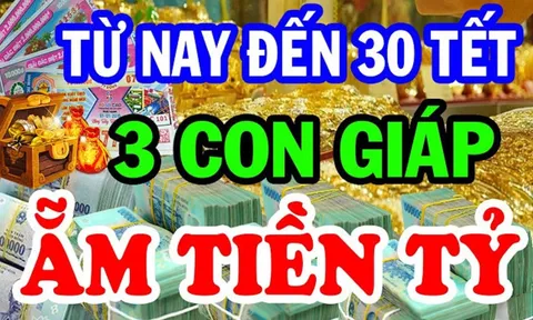 Đêm nay đến Giao thừa Ất Tỵ: 3 tuổi Đại Lộc giàu số 2 không ai số 1, đặc biệt người đầu tiên