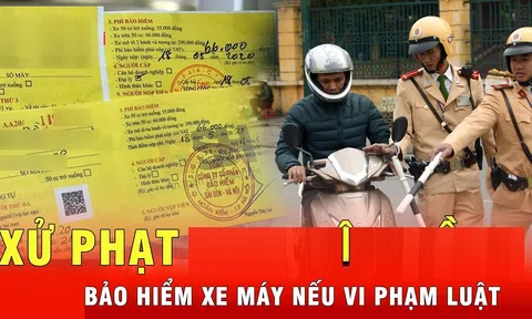 Người dân mua bảo hiểm xe máy 10 nghìn, không có bảo hiểm bắt buộc 60 nghìn, CSGT phạt không?