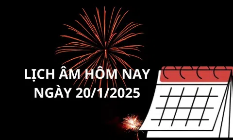 Lịch âm hôm nay ngày 20/1, 3 con giáp gặp nhiều thuận lợi may mắn trong hôm nay