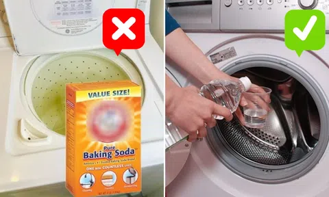 Vì sao không nên dùng baking soda để vệ sinh lồng giặt?