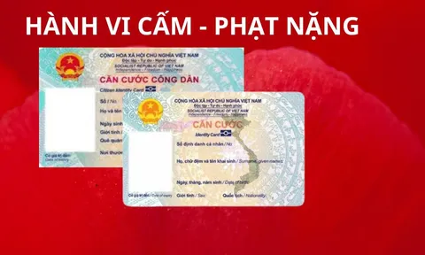 Người dân chú ý dùng căn cước/CCCD theo cách này có thể bị phạt tới 6 triệu đồng, tránh ngay