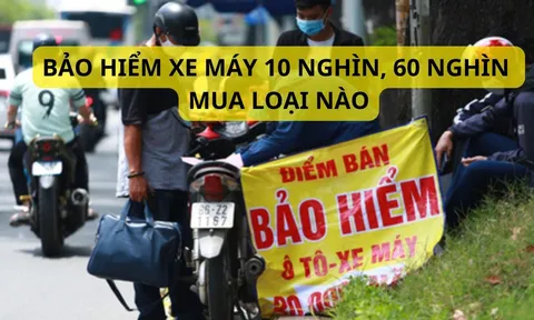 Người đi xe máy mua bảo hiểm tự nguyện 10 nghìn thay cho bảo hiểm bắt buộc 60 nghìn được không? CSGT phạt không?