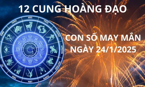 Tử vi ngày 24/1 con số may mắn chứa đựng vận may giữ vàng giữ bạc cho 12 cung hoàng đạo