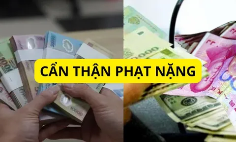 Chú ý Giáp Tết người dân đổi tiền lẻ tiền mới cẩn thận vi phạm bị xử phạt lên tới 40 triệu đồng