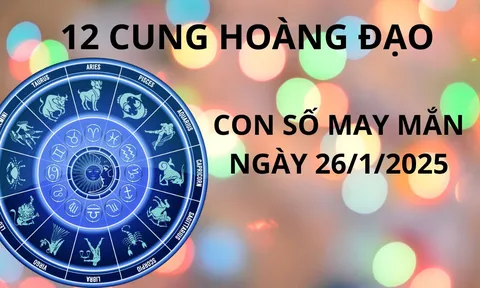 Tử vi ngày 26/1 con số may mắn cho các cung hoàng đạo cơ hội giàu lên trông thấy ai nhanh thì trúng lớn