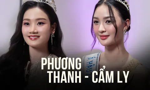 Á hậu Phương Thanh và Cẩm Ly nói về việc các nàng hậu lấn sân sang làm ca sĩ